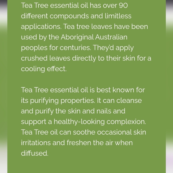 doTERRA Tea Tree Oil - Picture 4 of 7